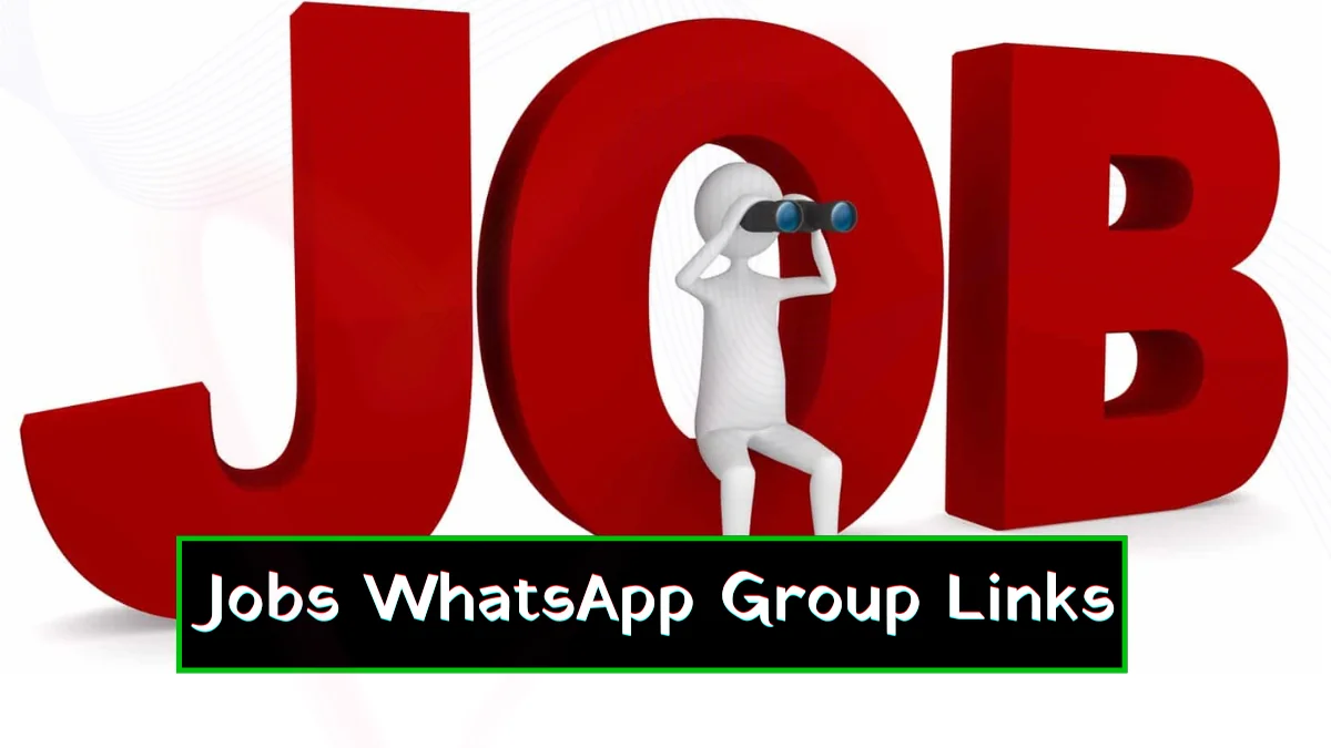 New Jobs WhatsApp Group Links – 2026